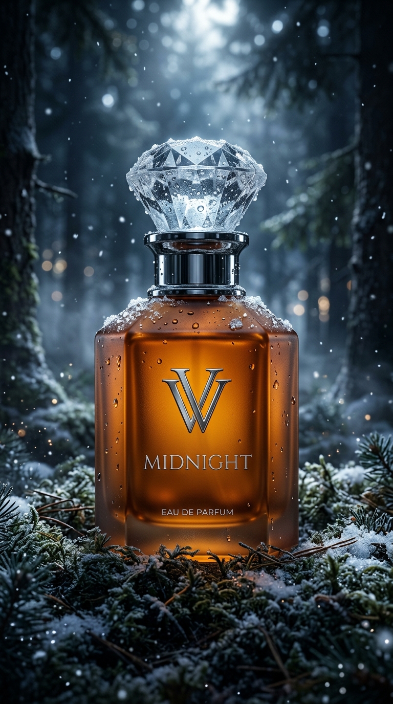 VELORA Midnight Handcrafted Bottle